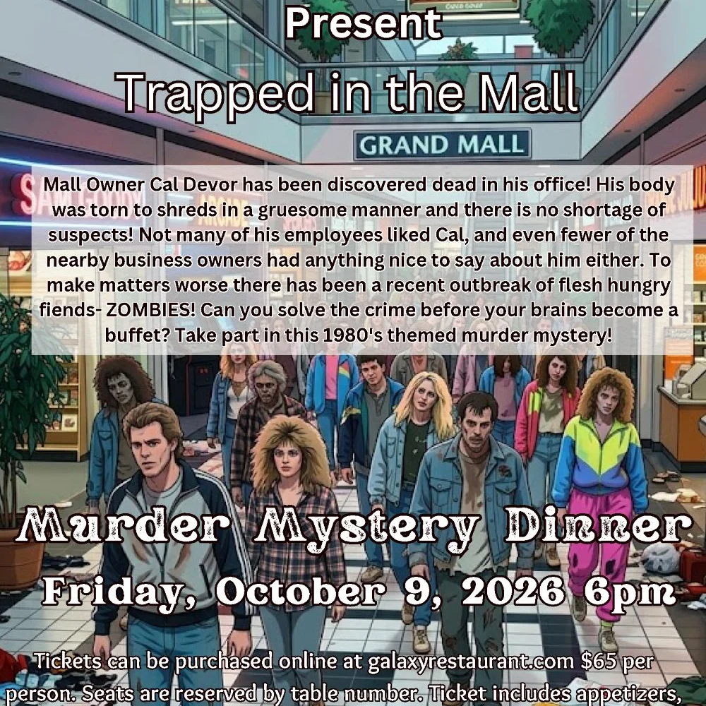 Murder Mystery Dinner - Trapped in the Mall